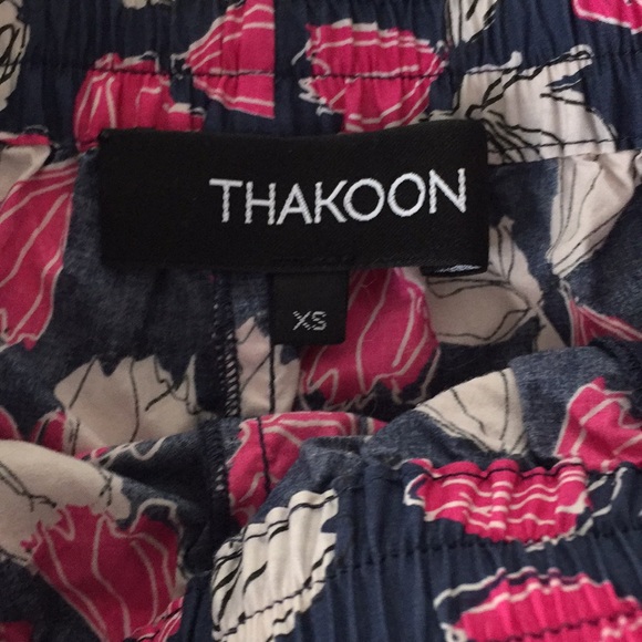 Thakoon Pink, Blue, and Gray Floral Shorts Size xs - Picture 2 of 4